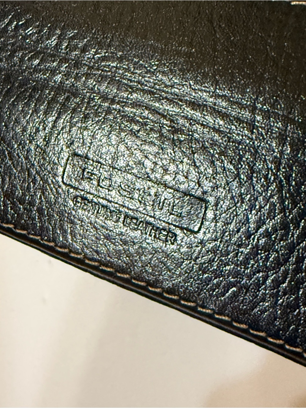Fossil Genuine Leather Travel Jewelry Case - Picture 5 of 10